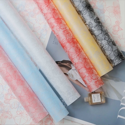 Bom preço. Nova série de Papel Nosa - Phalaenopsis mat impermeável, popular papel de embrulho de buquê de flores para lojas de flores e materiais de arte floral on-line