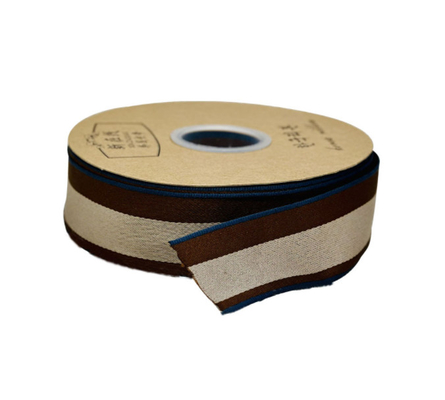 Lavável 1.0cm fita listrada de cor fosca para acessórios de vestuário embalagens de presentes de flores frescas e acessórios de cabelo do festival de borboletas