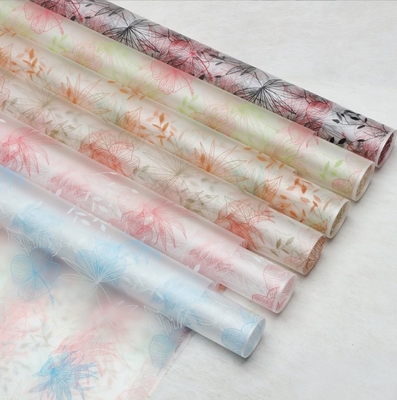 Papel de embalagem de buquê Pinellia Cellophane OPP A solução definitiva para arranjos florais
