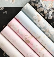 Bom preço. Arranjo floral de jade de ouro quente, papel de embalagem de flores on-line