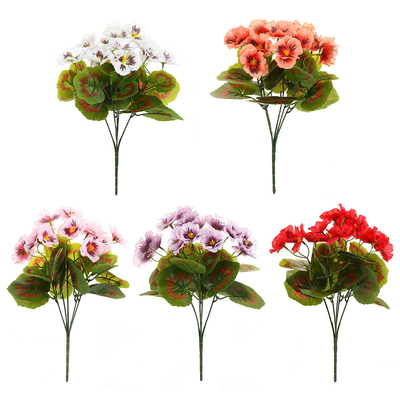 Simulação de casamento de flores Haitang Hortensias Pacote Casa Hotel Fotografia Arranjo de flores Ornamento Falsos artificiais Decoração de flores Atacado