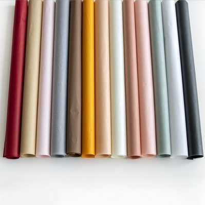 Papel de embalagem para flores, papel de pera, papel de algodão, papel perolado, papel de embalagem para buquetes, papel de revestimento interior de bolo de florista