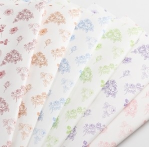 Bom preço. Rose Expectation Papel de embalagem floral à prova d' água on-line