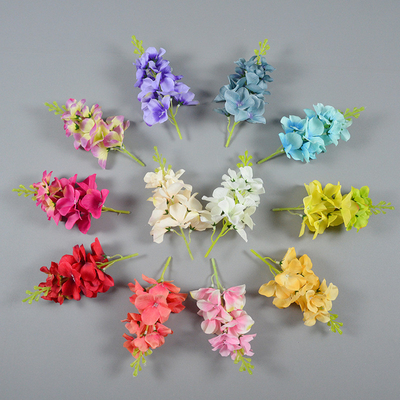 Bom preço. Simulação de cordas de flores de jacinto decoração de casa fotografia adereços arranjo ornamentação roupa de cabeça etnica produção de acessórios flores de seda on-line