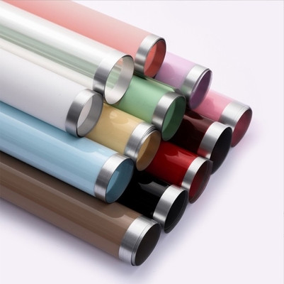 Bom preço. Novo papel de embrulho de flores de geléia de filmes de íons de prata, papel de embrulho de presente de filmes de luz de água, papel de embrulho de buquê de papel fosco on-line