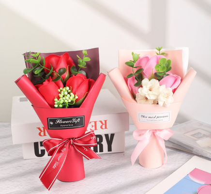Bom preço. Simulação de Dom Criativo Rosa Bundle Sabão Flor on-line