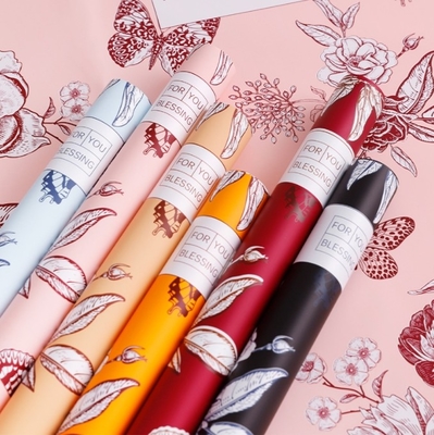 Bom preço. Material do Bouquet do Dia das Mulheres Butterfly Flowering Period Papel de embrulho com filme perolado Tempo de Envio 30-45 dias on-line
