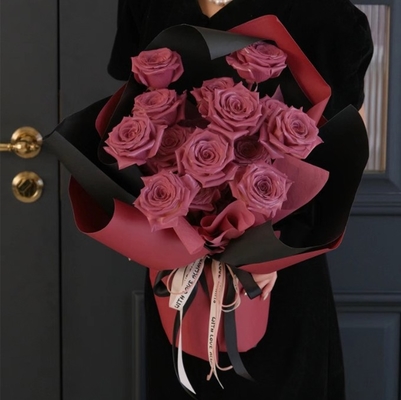 Bom preço. Papel Kafin papel impermeável de embrulho de flores, papel de embrulho de buquê redondo russo, papel de elegância tridimensional em estoque on-line