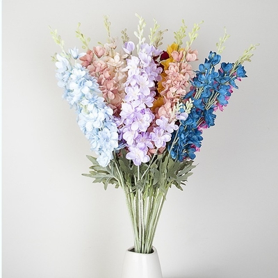 Bom preço. Simulado de flor andorinha grama 2 garfos Plush grande andorinha Windrunner decoração para casa fotografia de casamento adereços flor falsa atacado on-line