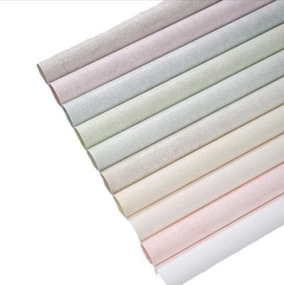 Bom preço. Papel em relevo impermeável da série Flower Dress Cream, papel de embalagem de flores, papel Kafen, papel de embrulho de buquês on-line