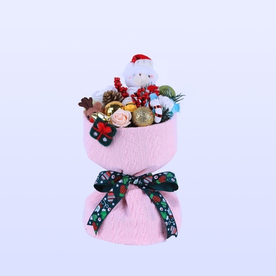 Bom preço. Flores criativas de sabão de Natal, bouquets de presentes de férias, produtos de arte floral, figurinhas feitas à mão, flores de sabão de presente on-line