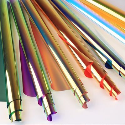 Bom preço. Papel de Embalagem de Flores e Rosas Design de Moda Dupla Face Cor Mágica Embalagem Colorida Sete Cores Luz Embalagem on-line