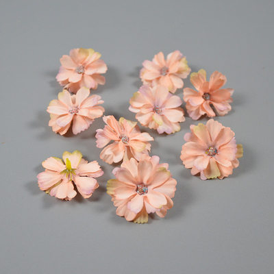 Simulação de linguagem estelar Caixa de presente de flores Caixa de flores Acessórios Cabeça de flor Daisy Material artesanal Acessórios de cabelo Saias de suporte Flores decorativas