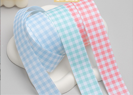 Bom preço. Fitas de Seda Artesanais DIY de Alta Tenacidade para Acessórios de Cabelo, Cintos e Acessórios de Vestuário, Embalagem para Caixas de Presente, Fita de Leite com Bolinhas e Listras on-line