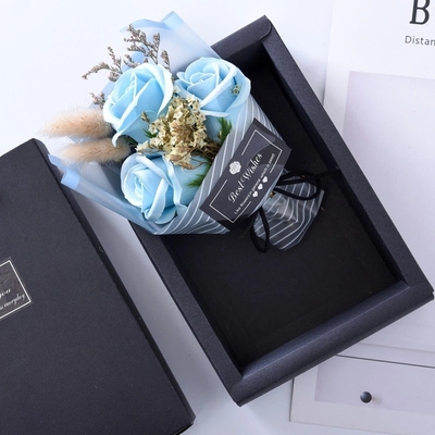 Bom preço. Bouquet de sabão de estilo coreano rosa presente de Natal sabão criativo flor on-line