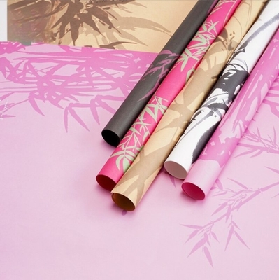 Papel de embrulho tradicional chinês ideal para embalagem de buquê de flores do Dia dos Namorados