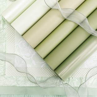 Papel de Embalagem para Arranjo Floral Manbo Flor de Menta Primavera