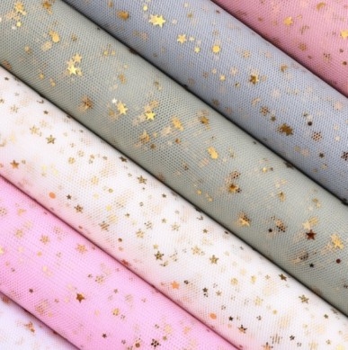Papel de Embalagem Floral DIY Lua Estrelada 57*57cm para Floristas