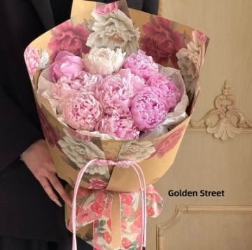Bom preço. Papel de Embalagem para Arranjos Florais DIY Guose Fanghua 35*50cm Prazo de Envio: 30-45 dias on-line