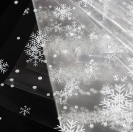 Bom preço. Partysu Papel de Embalagem Floral Transparente de Vidro de Neve Impermeável Tempo de Envio 30-45 Dias on-line