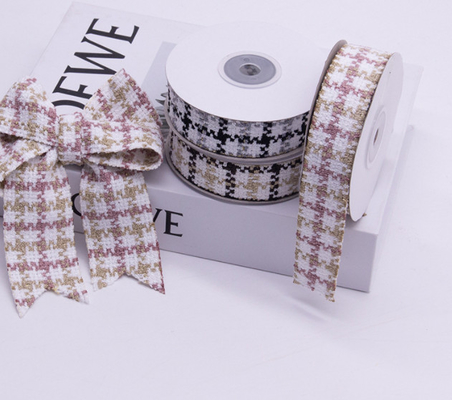 Bom preço. Cinto de tecido de lã waffle de 4cm ecológico DIY estilo pequeno e perfumado Acessório de cabelo com grade Qianniao Cinto de tecido de laço on-line