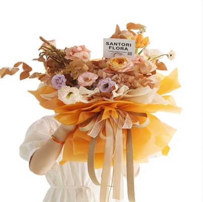 Bom preço. Papel Coreano Vegetariano Espessado 58*58cm Papel Fosco Impermeável para Embalagem de Flores on-line