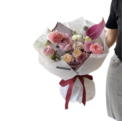 Bom preço. Papel de Embrulho OPP para Buquê Fosco / Material de Embalagem de Flores Transparente Nosa on-line