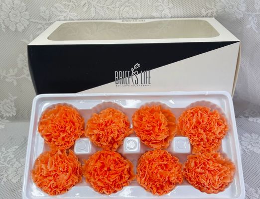 Bom preço. Cabeças de flores de cravinho eterno, 8 peças de materiais DIY por atacado, presente premium para o Dia da Mãe, buquê de flores secas de rosas on-line
