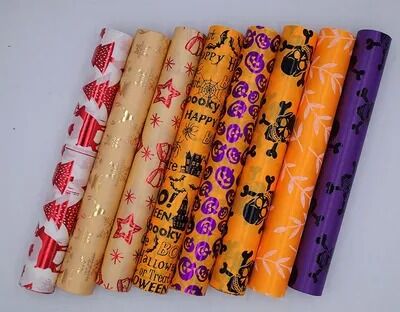 Bom preço. Papel de Presente Floral Novo Design, Estilo Constelação on-line