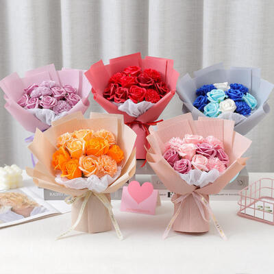 Bom preço. Venda Quente Sabão Flores Bouquets para o Dia da Mãe Dia dos Namorados presente on-line