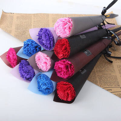 Bom preço. Bouquet de flores de sabão moderno feito à mão à prova d'água de alta qualidade on-line