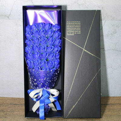 Bom preço. Caixa de presente de flores de sabão de rosa em relevo de 33 Premium Prêmio presente criativo para o Dia dos Namorados aniversários Natal & More on-line