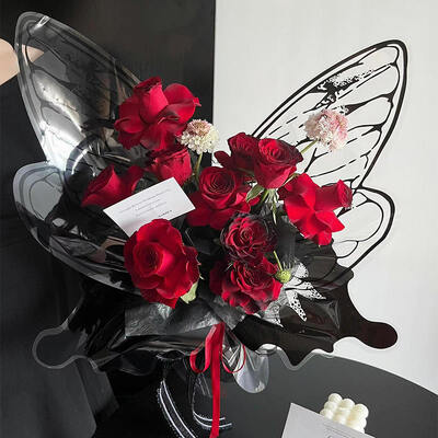 Bom preço. Ala de borboleta feita à mão rosa eterna sabão buquê de flores textura natural antibacteriana flores preservadas buquê de presente de férias on-line