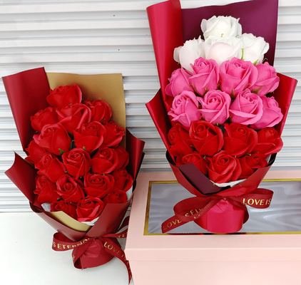 Bom preço. Rose Sapão Bouquet Flor Caixa de presente com cartão de mensagem Dia da Mãe Mulheres Dia dos Namorados Aniversário de casamento on-line