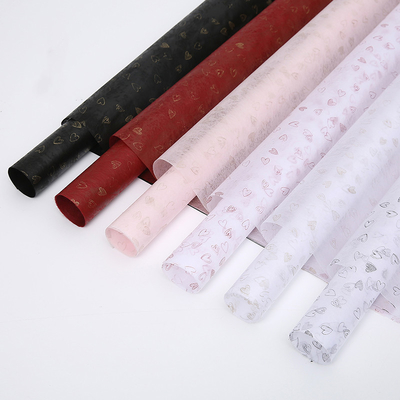 Bom preço. Folhas de papel não tecidas amigáveis do envolvimento da flor de Eco 60cmx60cm para o ramalhete on-line