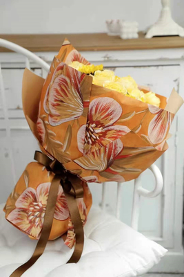 Bom preço. Envolvimento luxuoso impresso da flor de Wrapping Paper 60cmX50cm do florista do estilo on-line