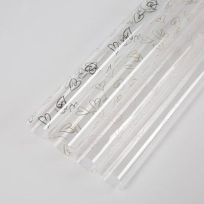 Bom preço. Florista claro Clear Wrapping Paper de Cellophane Wrap Roll 58cm*58cm do florista de OPP on-line