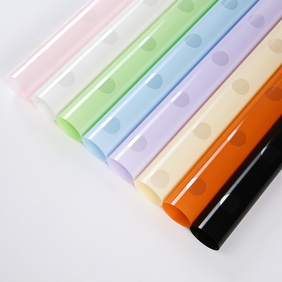 Bom preço. Filme plástico grosso transparente tornado ôco de Wrapping Paper 0.035mm do florista de OPP on-line