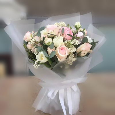 Bom preço. Filme Semitransparent de Wrapping Paper Roll do florista de OPP 60cmX20m para a decoração on-line