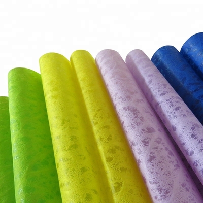Bom preço. 3D gravou o envoltório amigável 58cm*10m da flor de Wrapping Paper Eco do florista não tecido on-line